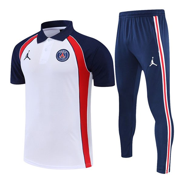 Polo Paris Saint Germain Set Completo 22/23 Bianco Blu